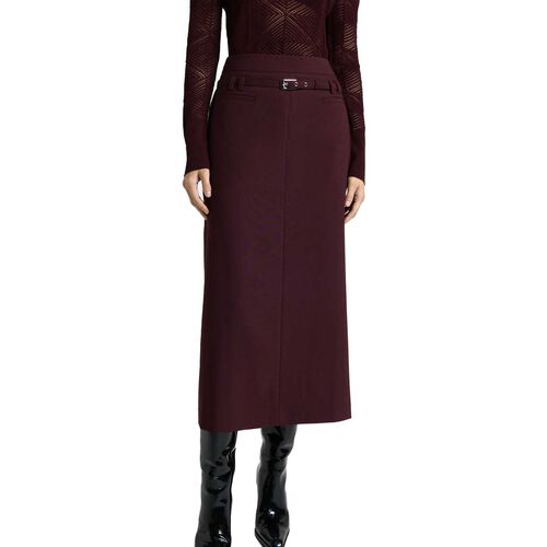 Cue European Tailored Column Midi Skirt